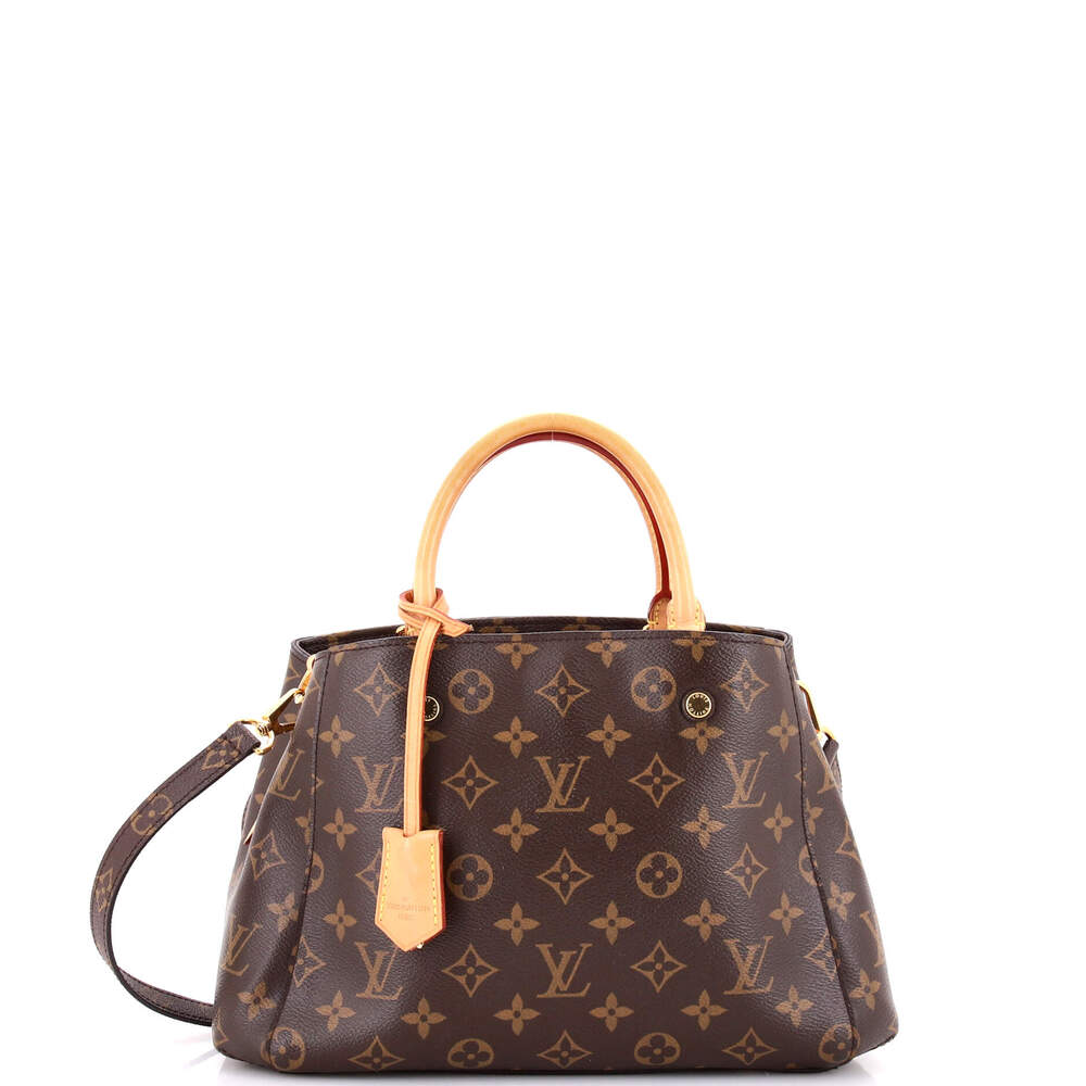 Louis Vuitton Montaigne Handbag Canvas #335551L23B